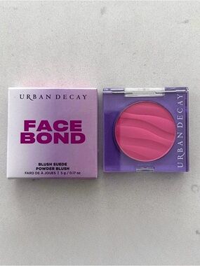 URBAN DECAY FACE BOND POWDER BLUSH SUEDE IN WHOLEHEARTED